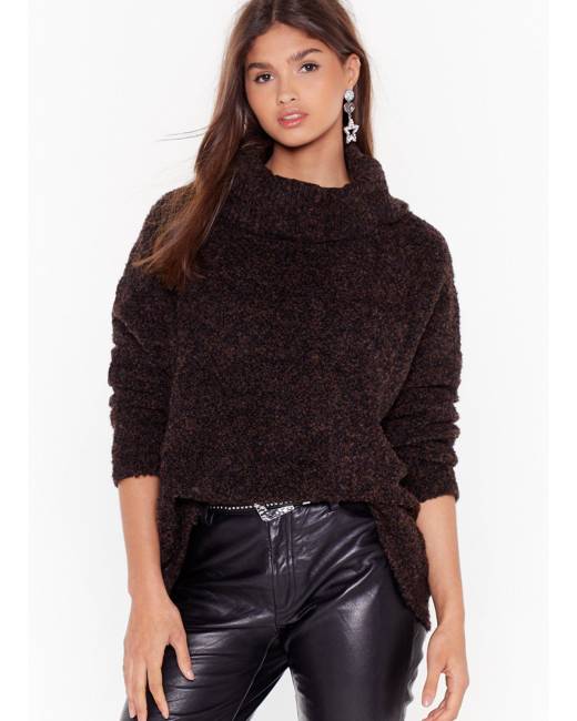 Nasty Gal Women's Turtleneck Sweatshirts