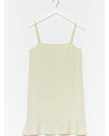 NastyGal Womens You Over Hem Ruffle Mini Dress - Pistachio