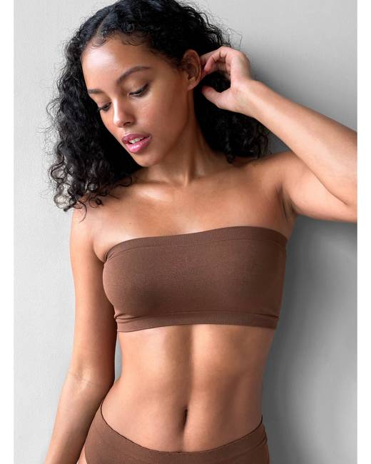 Seamless is More Ribbed Scoop Bralette