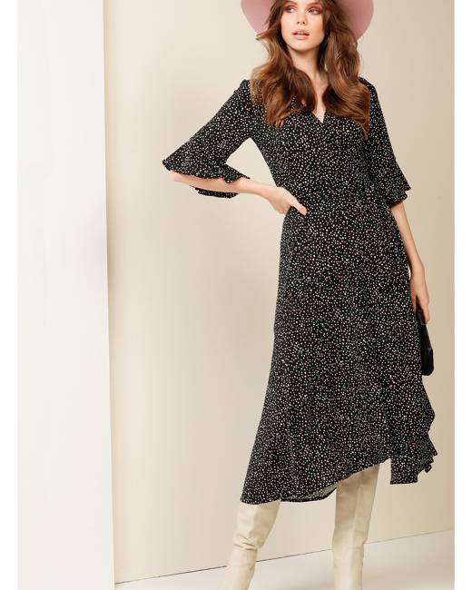 sacha drake wrap dress
