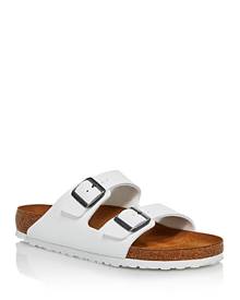 Birkenstock Men's Arizona Suede Double Banded Slip-On Sandals