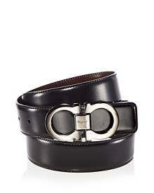 Mens Accessories Belts Save 10% Ferragamo Man s Reversible And Blue Leather Belt With Logo Buckle in Black for Men 