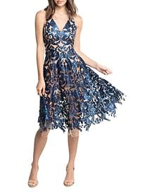 Dress the Population Blair Sequin Lace Dress