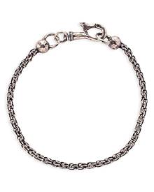 John Varvatos Men's Sterling Silver Artisan Woven Link Bracelet John Varvatos Men's Sterling Silver Artisan Woven Link Bracelet