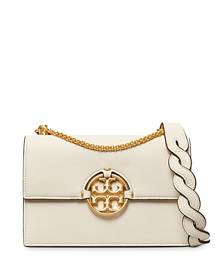 Tory Burch Crazy Pink Kira Chevron Top-Handle Satchel Bag at FORZIERI