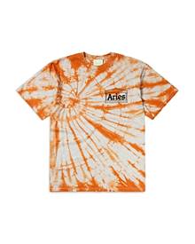 Aries Temple Tie Dye Logo Graphic Tee