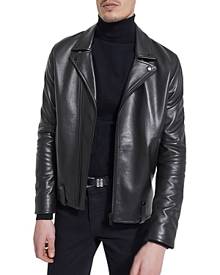 The Kooples Classic Lamb Leather Moto Jacket