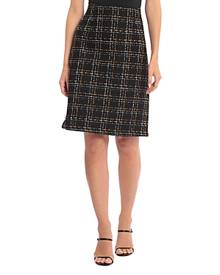 Bagatelle Tweed Pencil Skirt