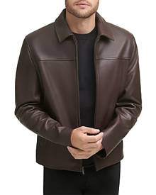 Cole haan sale leather coat