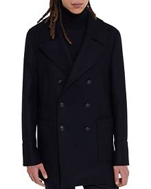 Egara dark navy outlet modern fit wool peacoat