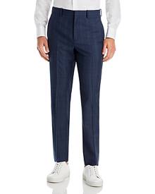 Theory Mayer Prestige Plaid Slim Fit Suit Pants