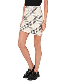 Vince Camuto Plaid Mini Skirt