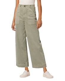 Joe's Jeans Cleo High Rise Wide Leg Pants in Uniform