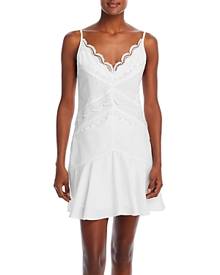 Iro Lavea Lace Trim Mini Dress