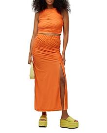 Simon Miller Swizzy Ruched Maxi Skirt