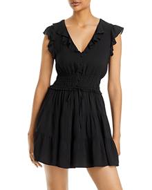 Paige Paradis Ruffle Mini Dress