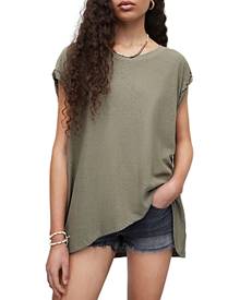 Allsaints Sanza Asymmetrical Hem Top