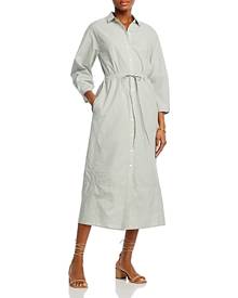 Atm Anthony Thomas Melillo Cotton Poplin Shirt Dress