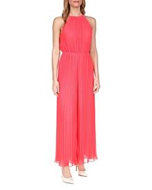 Michael Michael Kors Pleated Halter Jumpsuit