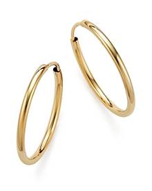 Bloomingdale's 14K Yellow Gold Endless Hoop Earrings - 100% Exclusive Bloomingdale's 14K Yellow Gold Endless Hoop Earrings - 100% Exclusive