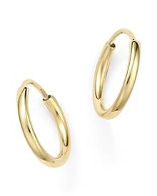 Bloomingdale's 14K Yellow Gold Small Endless Hoop Earrings - 100% Exclusive Bloomingdale's 14K Yellow Gold Small Endless Hoop Earrings - 100% Exclusive