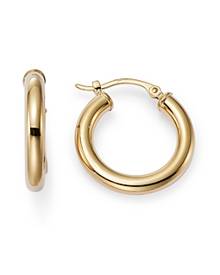 Bloomingdale's 14K Yellow Gold Tube Hoop Earrings - 100% Exclusive Bloomingdale's 14K Yellow Gold Tube Hoop Earrings - 100% Exclusive