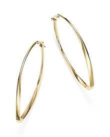 Bloomingdale's 14K Yellow Gold Twisted Oval Hoop Earrings - 100% Exclusive Bloomingdale's 14K Yellow Gold Twisted Oval Hoop Earrings - 100% Exclusive