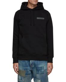 DENHAM ‘CLINTON' BACK NEON EMBROIDERY HOODIE