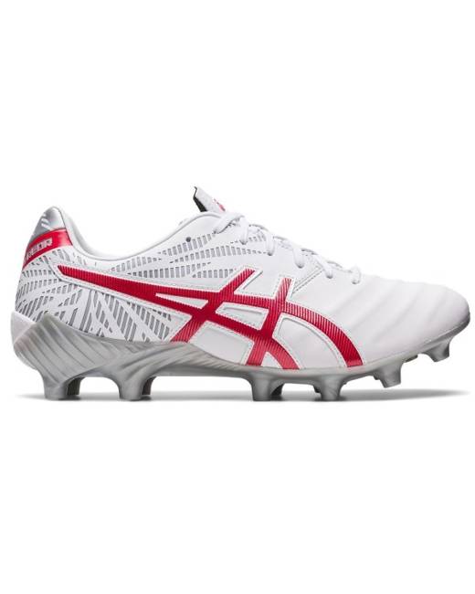 Red asics football sale boots