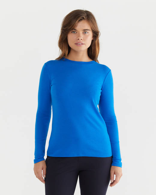 Alphine Silk Blend Knit Top