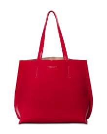Campo Marzio - Campo Marzio Double Tote - The Iconic Bag Midi Lucid Special Edition - Cherry Red with Gold