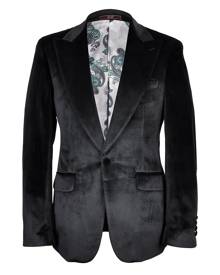 DAVID WEJ - Maison Velvet Blazer - Black