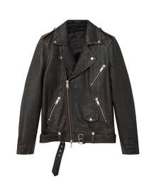 Other - Mens Roadworn Biker Jacket - Black