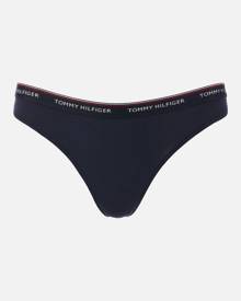 Tommy Hilfiger 3 pack thong in navy white and red