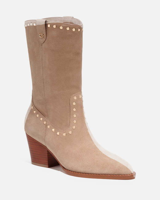 coach suede boots