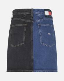 Tommy Jeans Two-Tone Recycled Denim Mom Skirt - W25