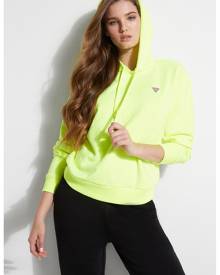 GUESS Neon Logo Hoodie, colour - Caution Yellow