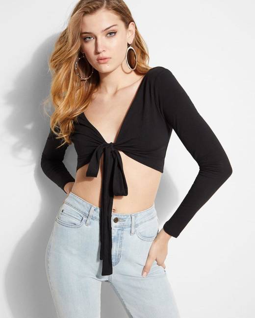 Women's Crop T-Shirts at Guess - Clothing | Stylicy