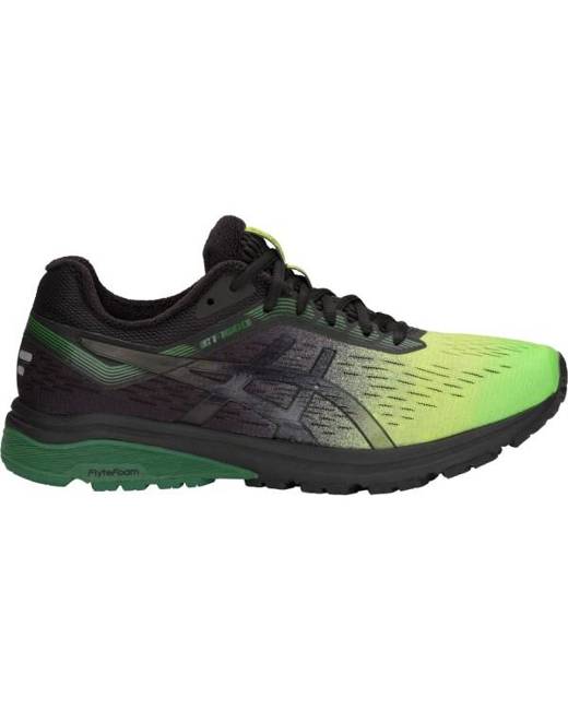 Asics GT-1000 7 Solar Shower - Mens Running Shoes - Neon Lime/Black Asics GT-1000 7 Solar Shower - Mens Running Shoes - Neon Lime/Black