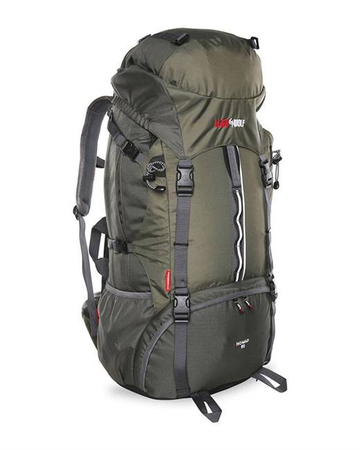 black wolf 75l backpack