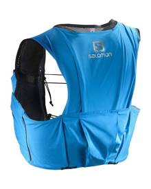 Salomon S/Lab Sense Ultra 8 Set Trail Running Vest S17 - Transcend Blue/Black Salomon S/Lab Sense Ultra 8 Set Trail Running Vest S17 - Transcend Blue/Black