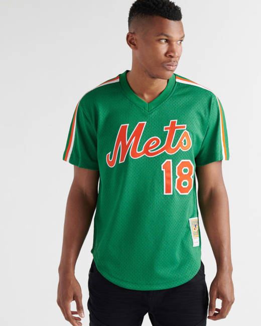 Mitchell & Ness Authentic Darryl Strawberry New York Mets 1988 Pullover Jersey