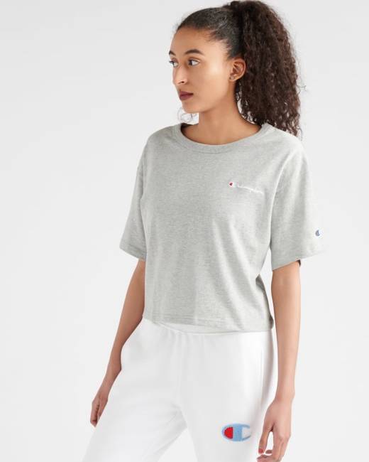 Champion Women's Crop T-Shirts - Clothing