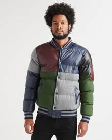 Reason Puffer Bomber Jacket