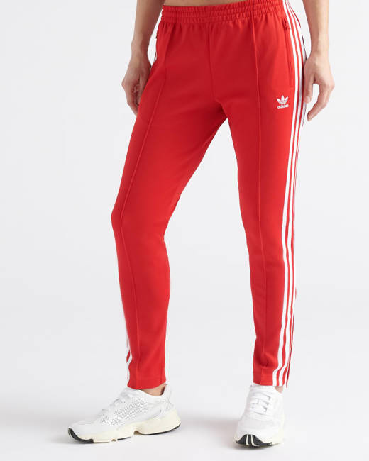 adidas Recycled Red Heritage Now Flared Track Pants  PacSun