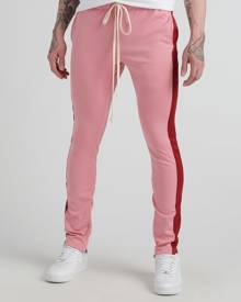 pink brand track pants