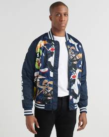 Members Only Mash Print Looney Tunes Bomber Jacket