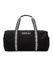 Black Record Vintage Duffle Bag