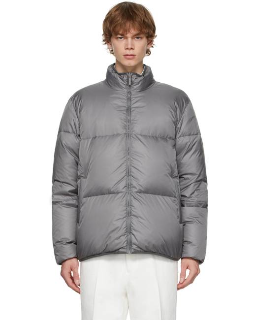 Thom Browne 4 Bar Football Sideline Parka In Poly Twill in Green