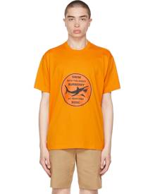 Orange Men's Oversized T-Shirts - Clothing